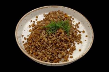 Гречка с овощами