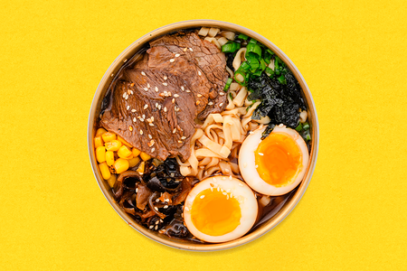 Рамён с говядиной