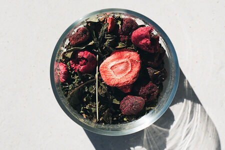 Чай земляника