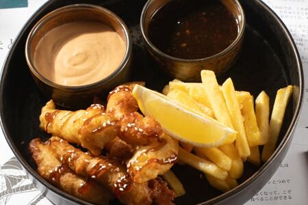 Фиш энд чипс по-азиатски