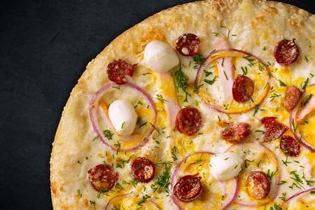 Охотничья 25 см (толстое с сыром)