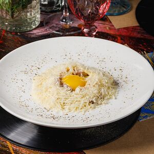 Карбонара на желтках