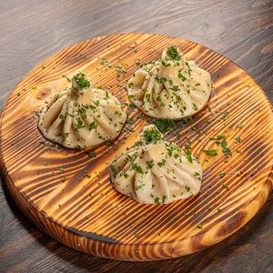 Хинкали с бараниной