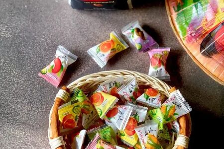 Конфета с мягкой начинкой