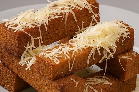 Гренки с чесноком и сыром