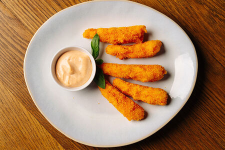 Креветки в панировке