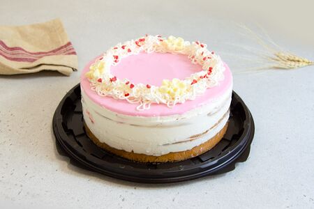 Торт Клубничная любовь