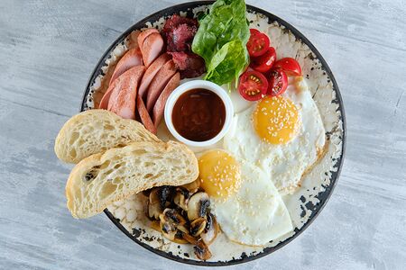 Сборный завтрак для гурманов