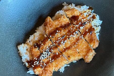 Курица Тонкацу с рисом
