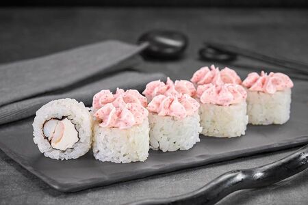 Ролл Лава с креветкой