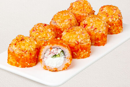 Ролл Нежная креветка с крабом