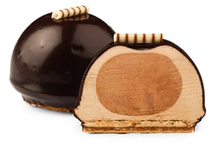 Пирожное шоколадная бомба