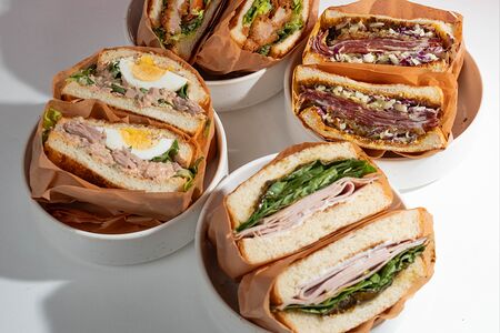 Комбо сэндвич и напиток