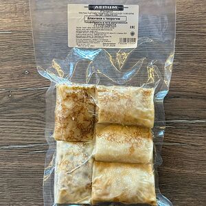 Блины с творогом 