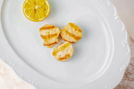 Гребешки на гриле