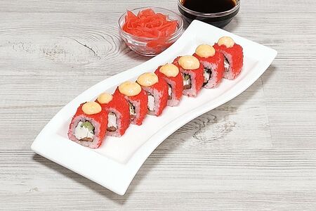 Запечённая Калифорния Лосось 