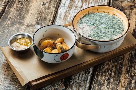 Окрошка на квасе