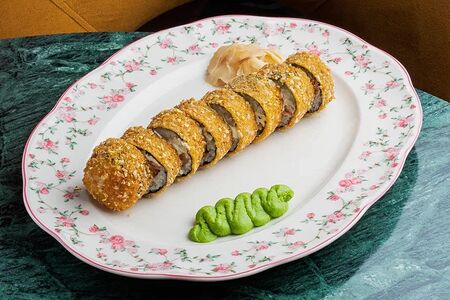 Ролл Сяке темпура