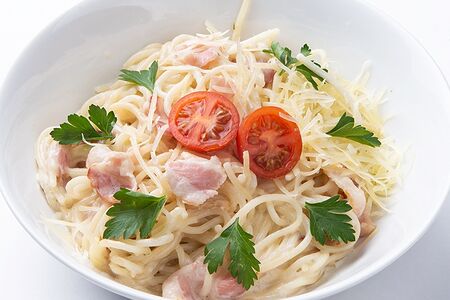 Ланч № 4. Спагетти Карбонара