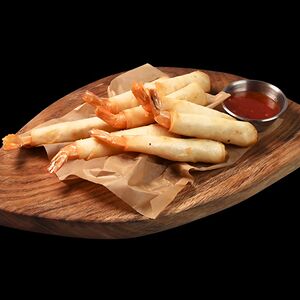 Креветки в тесте фило