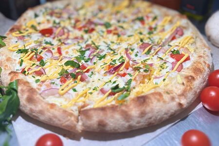 Пицца-скрембл