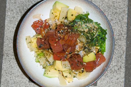 Поке с тунцом Гавайи 