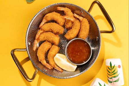 Креветки темпура