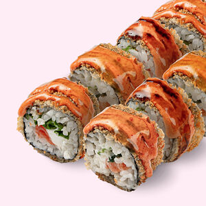 Горячий лосось