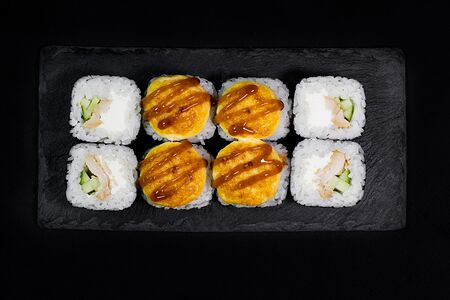 Запеченный с курицей