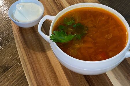 Щи со свининой