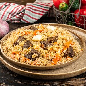 Плов с говядиной