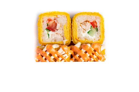 Тортилья темпура с лососем холодного копчения