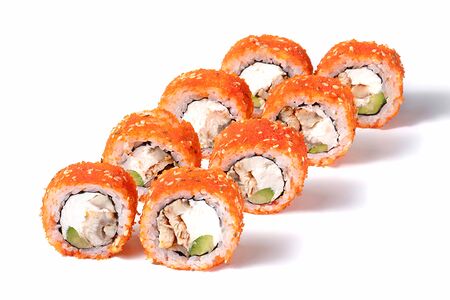 Калифорния со сливочным угрем премиум