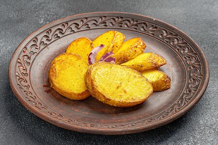 Картофель на мангале