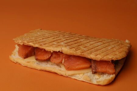 Панини с лососем