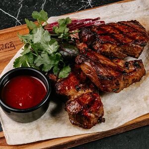 Шашлык из говяжьей вырезки