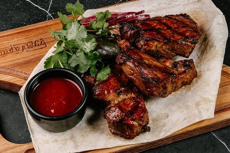 Шашлык из говяжьей вырезки