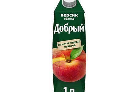 Сок Добрый Персик-яблоко