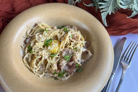 Карбонара в сливках