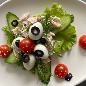 Салат Божья коровка