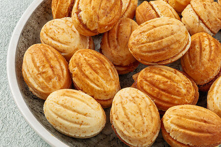 Орешки со сгущёнкой без сахара