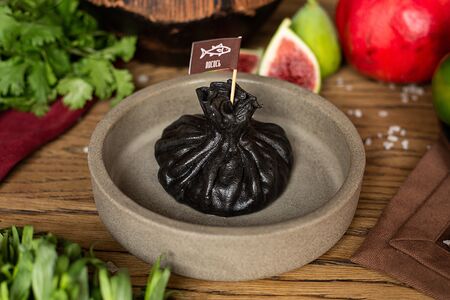 Хинкали с лососем