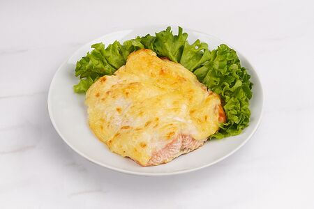 Горбуша под сырной шапкой