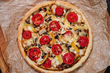 Пицца Куриная средняя