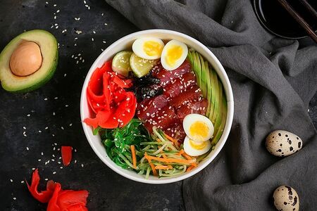 Поке с тунцом