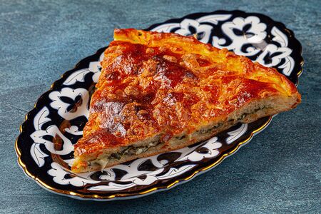 Пирог Осетинский с сыром и зеленью