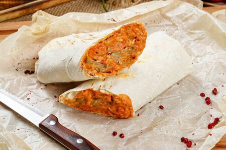 Шаурма с курицей