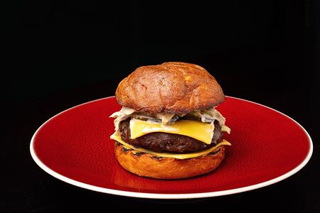 Бургер с бифштексом из говядины Вагю