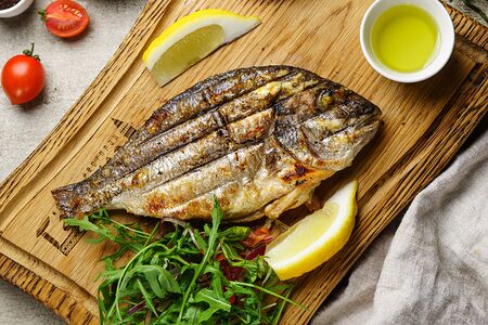 Дорадо на углях