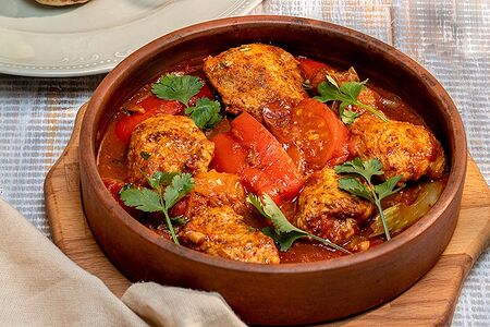 Чашушули с индейкой